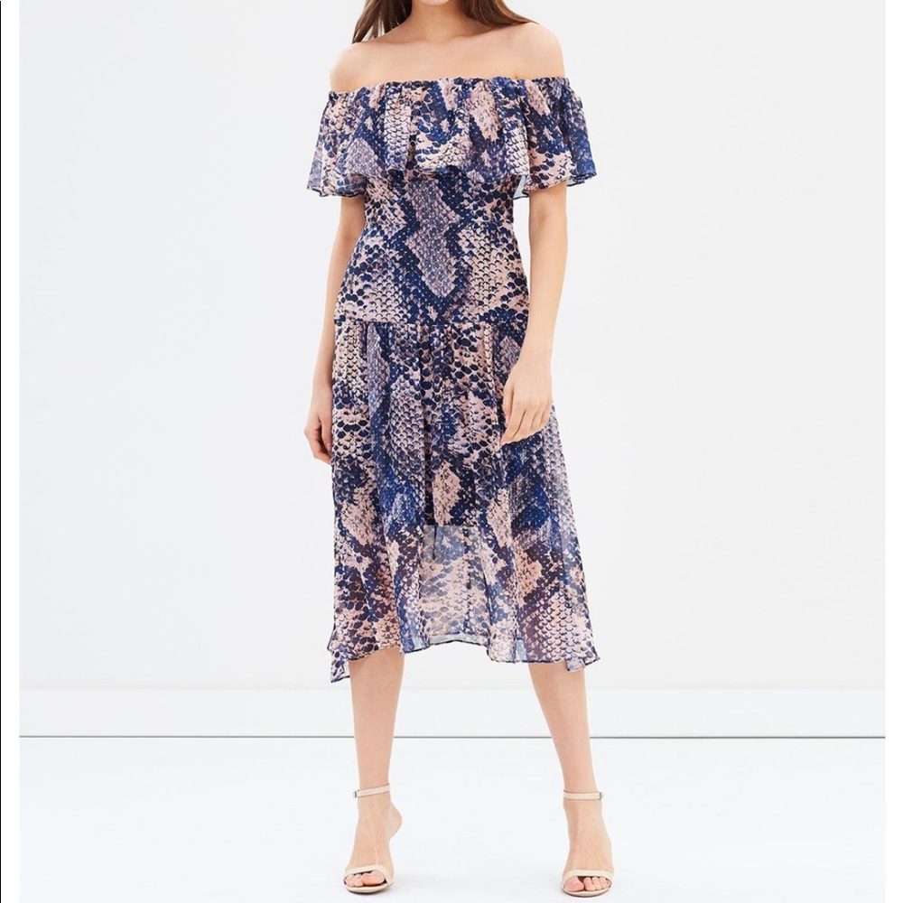 COOPER ST OFF SHOULDER DRESS